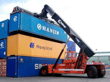 Bơm cánh gạt Parker Lắp bơm cho xe nâng cảng biển
